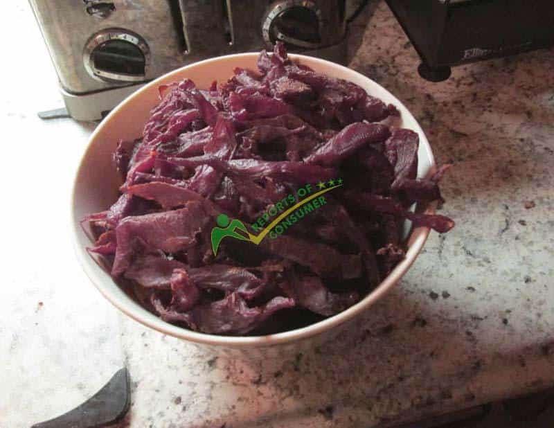 Elite Gourmet Ultimate Precision Food Meat Slicer Sliced Meat During Review