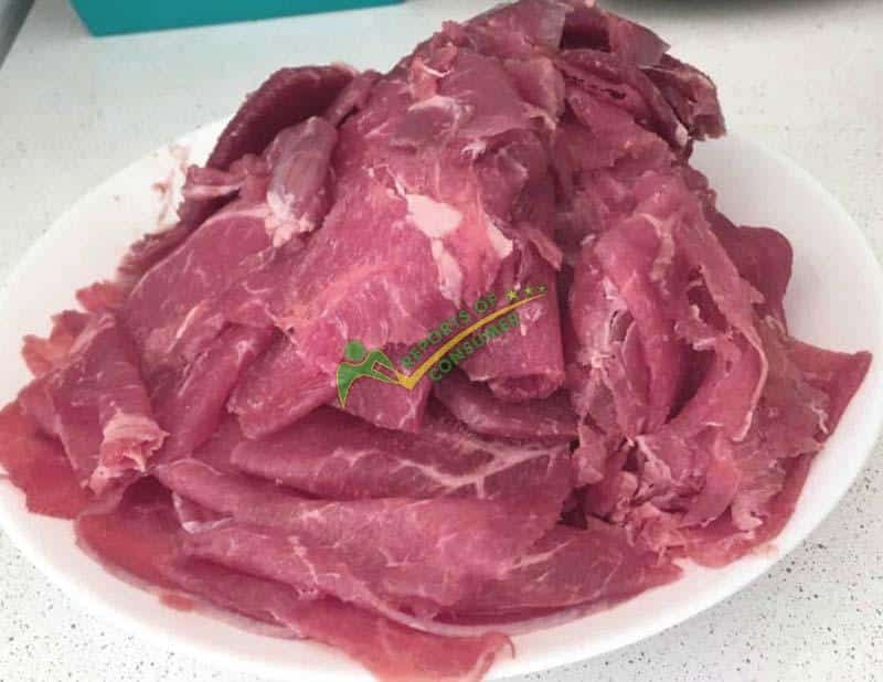 Meat Sliced Using Cuisinart Kitchen Pro Food Slicer Under $100
