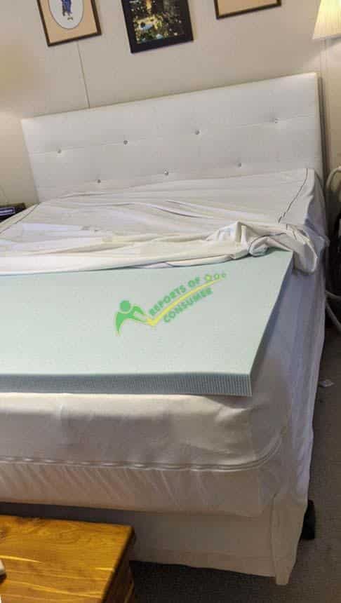 Linenspa Best 3 Inch Gel Infused Memory Foam Twin Mattress Topper For Heavy And Obese Person Review