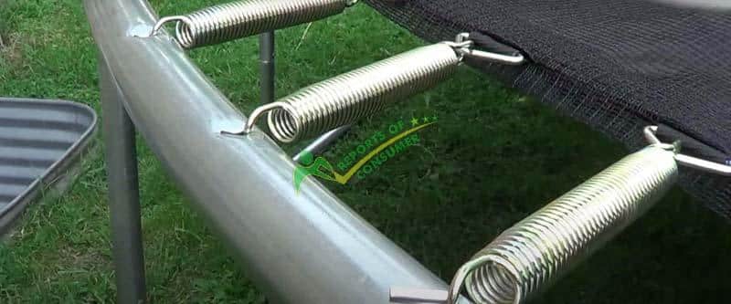 Connecting Mat Of Trampoline With Springs