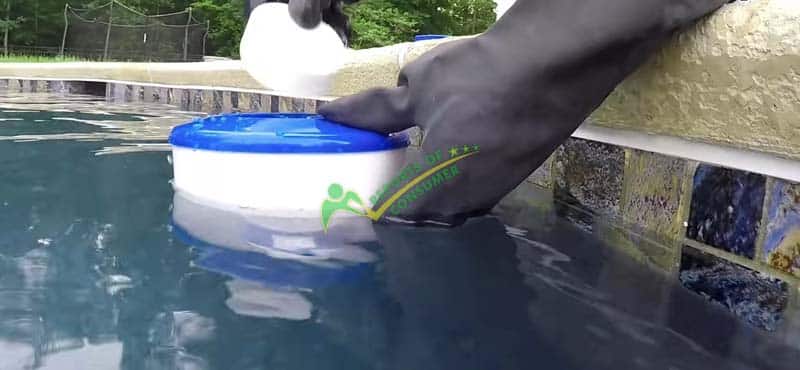 Floating Chlorine Dispenser For Pool