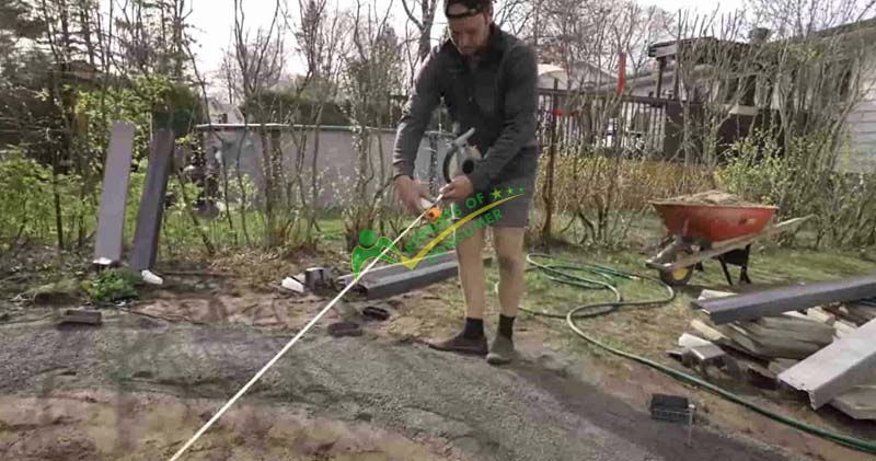 Measuring Ground For The Radius Of Above Ground Pool