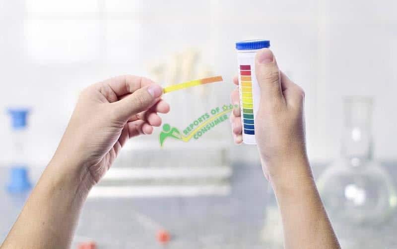 Ph Strip To Test The Ph Of The Pool Water-Min