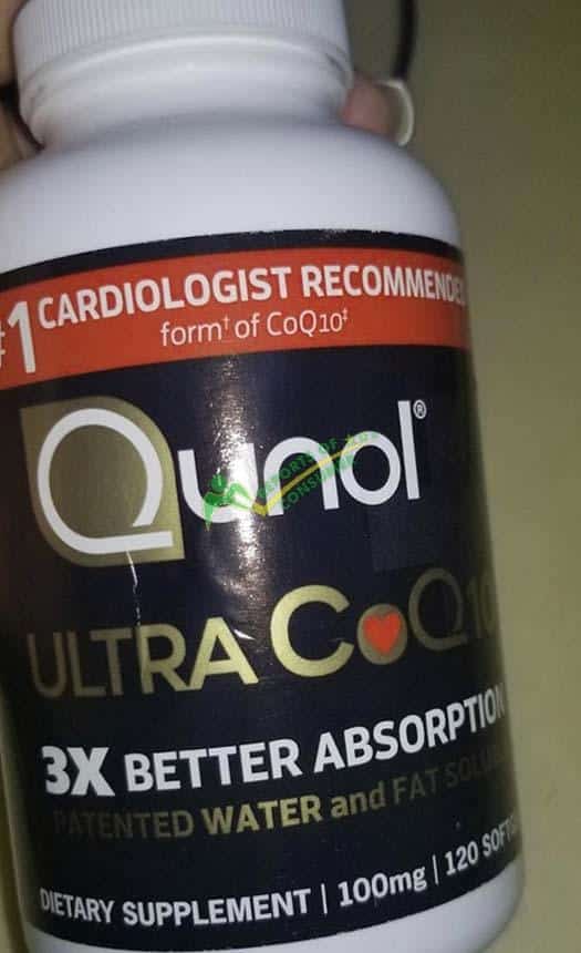 Qunol ultra CoQ10 dietary supplement softgels