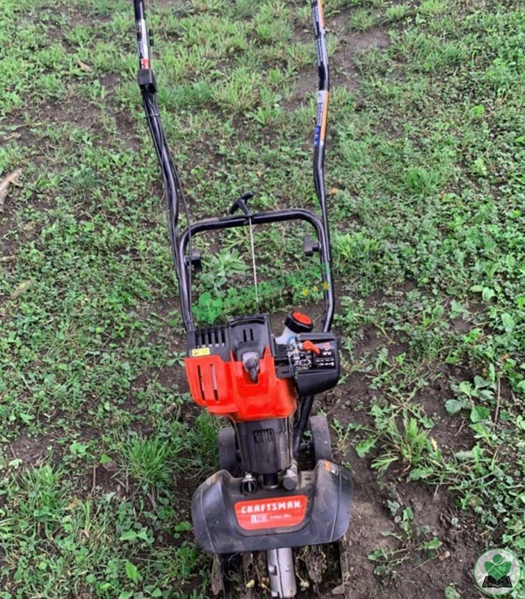 Craftsman C210 2-Cycle Gas Powered Cultivator Front View