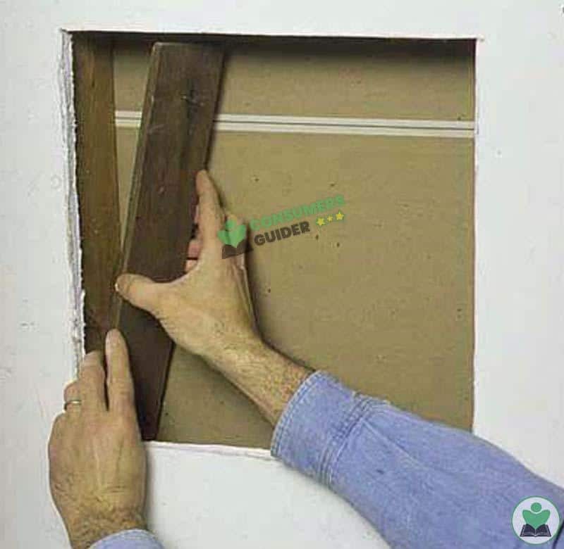 Cut The Hole For Installing A Safe