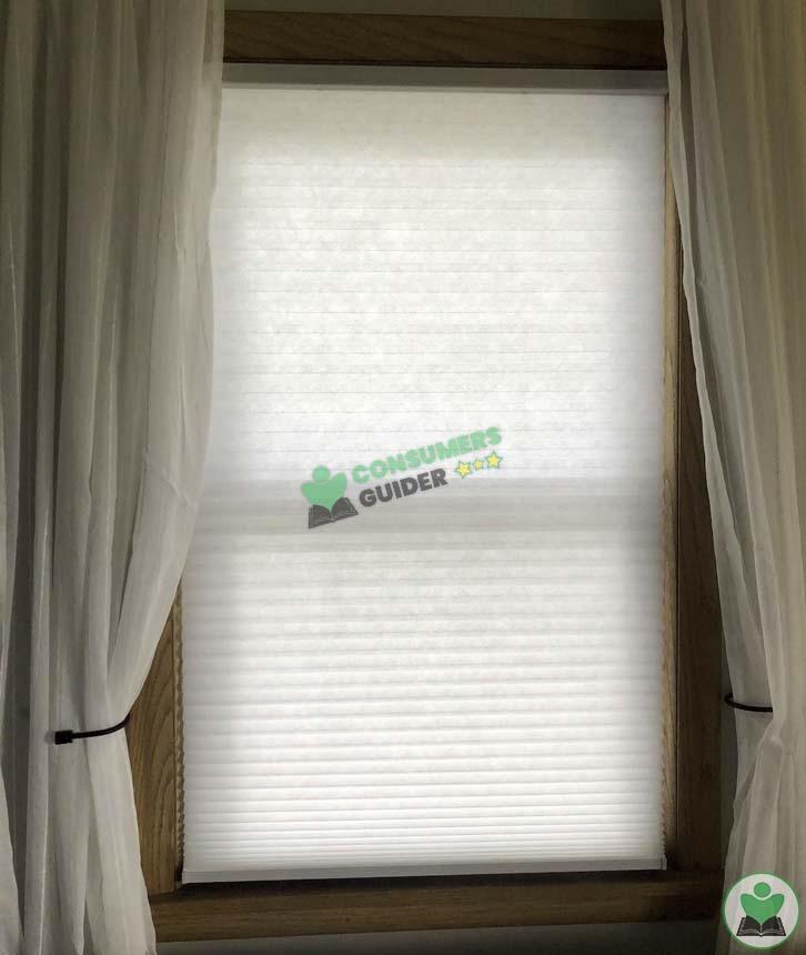 Bali Blinds Cordless Light Filtering Cellular Shade Review