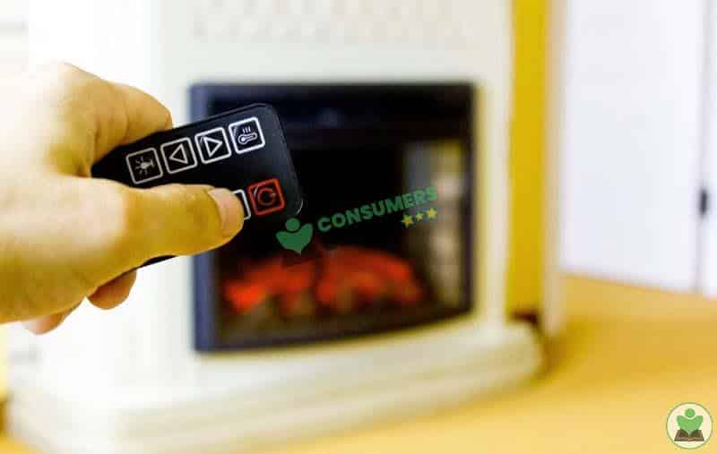 how to use electric fireplace remote